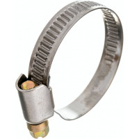 Обжимной хомут из нержавеющей стали 25x40 мм, 2 шт, ярлык Zitar 104046