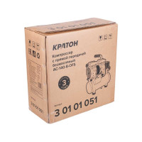 Безмасляный компрессор с прямой передачей Кратон AC-140-8-OFS 3 01 01 051