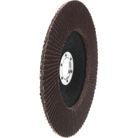 Круг лепестковый торцевой (150 мм; Р100; электрокорунд; коричневый) АТАКА 1109130