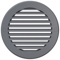 Решетка вентиляционная РКН фланец D125 D161 ASA Gray STREETLINE ERA 12РКН сер
