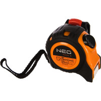Рулетка NEO Tools стальная лента 5 м x 25 мм c автостопом 67-205