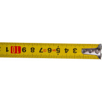 Рулетка Top Tools стальная лента с магнитом кнопкой паузы 5 м x 19 мм 27C124