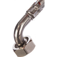 Шланг угловой 30 см 1"-1/2" AquamotoR AR114008