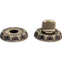 Декоративная завертка к ручкам Ренц бронза античная матовая INBK 10 MAB