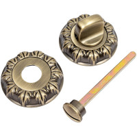 Декоративная завертка к ручкам Ренц бронза античная матовая INBK 10 MAB