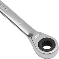 Комбинированный ключ с трещоткой 7мм AV Steel  AV-315007
