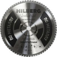 Диск пильный Hilberg Industrial Металл 305x25.4x72Т HF305