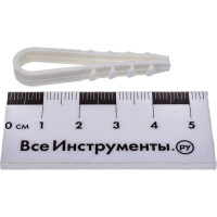 Дюбель-хомут нейлон Zitar 5-10 100 шт - пакет накл. 143237