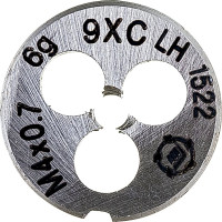 Плашка ООО "ТМТ ГРУПП" М4х0.7 9ХС лев. 102687