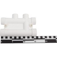 Распределительный блок для систем отопления PRO AQUA PP-R белый 25-20 мм PA63010Pb