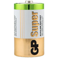 Батарейки GP D / LR20 алкалиновые щелочные Super Alkaline, набор 2 шт (13AA21-BC2) 15783870