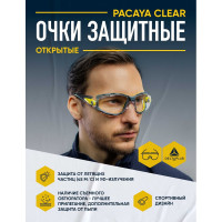 Защитные очки Delta Plus PACAYA со съёмным обтюратором PACAYBLIN