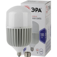 Светодиодная лампа ЭРА STD LED POWER T160-100W-6500-E27/E40 100Вт колокол холодный дневной свет Б0032090
