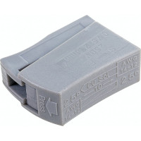 Клемма для светильников STEKKER, двусторонняя STEKKER, LD224-101 (5 штук в упаковке) 32411