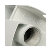 Алюминиевый радиатор ROMMER Plus 200 8 секций RAL9016 89990