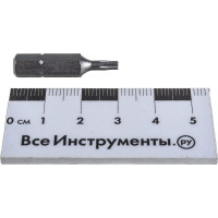 Г-образная отвертка с комплектом бит торкс FORCE 2081D