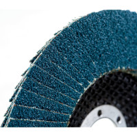 Круг лепестковый циркониевый по металлу и нержавеющей стали (125х22 мм, ZK60, 38А) Tsunami КЛТ1 D9610000ZK12560