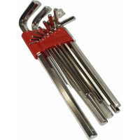 Набор ключей 6-гранных Г-образных удлиненных 2-12 мм 12 предметов IZELTAS 4903003112