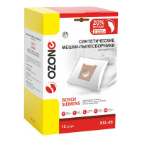 Мешки-пылесборники синтетические для пылесоса (12 шт; 2 микрофильтра) OZONE XXL-05