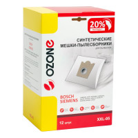 Мешки-пылесборники синтетические для пылесоса (12 шт; 2 микрофильтра) OZONE XXL-05