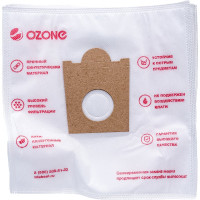 Мешки-пылесборники синтетические для пылесоса (12 шт; 2 микрофильтра) OZONE XXL-05