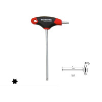 Т-образный ключ TORX 6-гранный с рукояткой T27 IZELTAS 4909220027