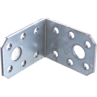 Перфорированный уголок ALBERTS оцинкованный 50х50х35х2,5мм, 336455