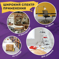 Нож 18 мм, металлический корпус, автофиксатор, блистер BRAUBERG 235401