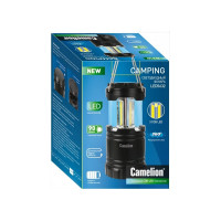 Фонарь для кемпинга Camelion LED5632 3XR03, черный, 3X COB LED 13368