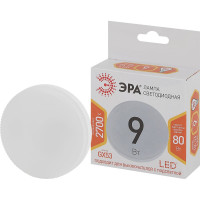 Светодиодная лампочка ЭРА STD LED GX-9W-827-GX53 GX53 9Вт таблетка теплый белый свет Б0020594