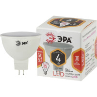 Светодиодная лампа ЭРА LED MR16-4W-827-GU5.3, софит, теплый Б0017897