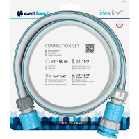 Соединительный набор (шланг 1,5 м, адаптер для крана, 2 коннектора) Cellfast 55-998N