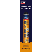 Строительный пено-клей быстрого схватывания Tytan PROFESSIONAL 60 SECONDS 750мл 279470