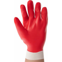 Маслобензостойкие перчатки Gigant Гранат 12 пар в упаковке G-036-Р