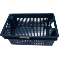 Ящик п/э 600х400х200, синий, вес 1,4 кг Тара.ру 00341