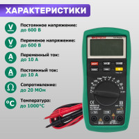 Универсальный мультиметр MASTECH MS8221C M136