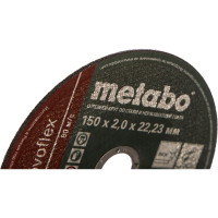 Круг отрезной по нержавеющей стали 150x2.0x22,23 мм Metabo SP-Novoflex RU 617165000