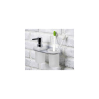 Держатель стакана и дозатора WasserKraft Kammel K-8389