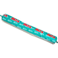 Полиуретановый быстросохнущий герметик Akfix 637FC, черный, 600 мл. AA668