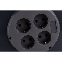 Удлинитель Партнер-Электро ProfiLine 4гн. с/з ПВС 3х1,5 16A 50м IP 44 UP116C-450GR