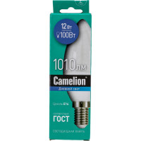 Светодиодная лампа Camelion LED12-C35/865/E14 12Вт 220В 13691