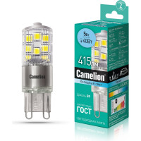 Светодиодная лампа Camelion LED5-G9-NF/845/G9 5Вт 220В 13705