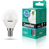 Светодиодная лампа Camelion LED10-G45/845/E14 10Вт 220В 13567