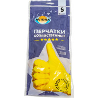 Хозяйственные резиновые перчатки AVIORA 402-701