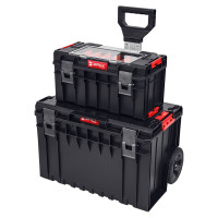 Ящик для инструментов на колесах с телескопической ручкой QBRICK SYSTEM ONE CART 2631-1