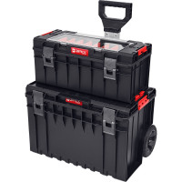 Ящик для инструментов на колесах с телескопической ручкой QBRICK SYSTEM ONE CART 2631-1