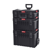 Ящик для инструментов на колесах с телескопической ручкой QBRICK SYSTEM ONE CART 2631-1