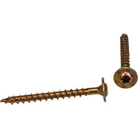 Конструкционный саморез ГОСКРЕП 6,0 x 60 желт., пресс, шайба TX30 12 шт. 14-0016760