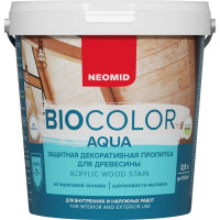 Пропитка NEOMID BIO COLOR aqua белый 0.9л Н-AQUA-0,9/бел