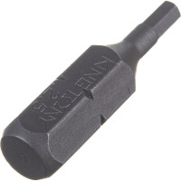 Вставка бита торцевая 1/4", HEX, 2,5 мм, L=25 мм KING TONY 102525H